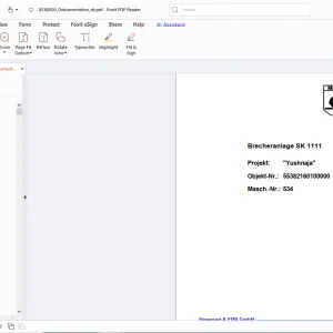 Cat Minpro SK 1111 Brecheranlage - PDF DOWNLOAD