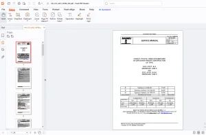 Damel SG3450Y-8/4 200/400 kW 3300 V and SG3450Y-8/4A 260/520 kW 3300 V SERVICE MANUAL - PDF