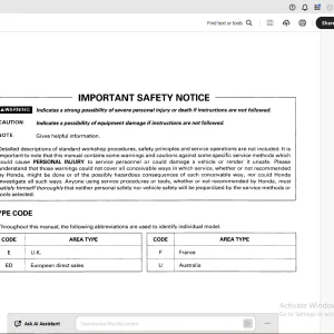 Honda VTR1000SP Service Manual - PDF DOWNLOAD