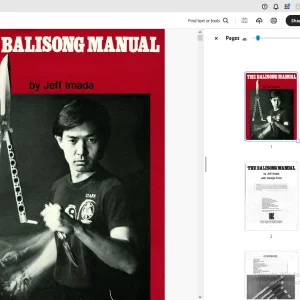Imada Jeff The Balisong manual - PDF DOWNLOAD