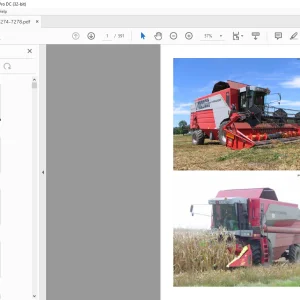 Massey Ferguson MF 7274/7278 COMBINE Harvester 3906105 Parts Manual - PDF