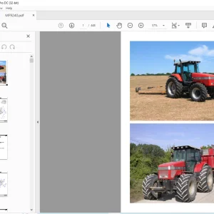 Massey Ferguson MF 9240 TRACTOR Parts Manual - PDF