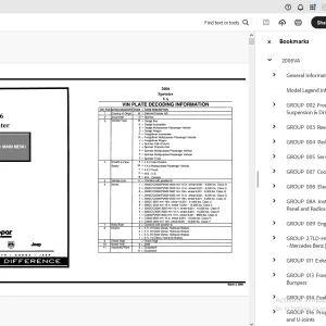Mopar 2006 Jeep Sprinter Parts Manual - PDF DOWNLOAD