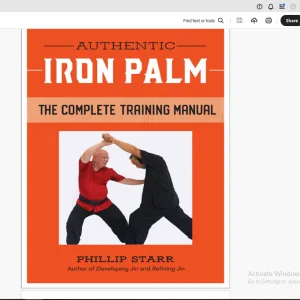 Phillip Starr Iron Palm Training Manual - PDF DOWNLOAD