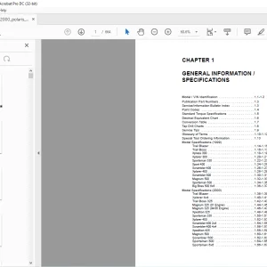 Polaris 1999-2000 ATVS Service Manual - PDF DOWNLOAD