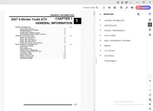 Polaris 2007 Predator 50 Outlaw 90 Sportsman 90 Service Manual - PDF
