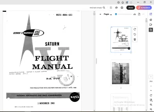 Saturn V SA 503 Flight Manual - PDF DOWNLOAD
