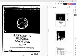 Saturn V SA 507 Flight Manual - PDF DOWNLOAD