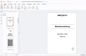 Seetech 6266-002 Beutelfilter, 4-fach Betriebsanleitung - PDF