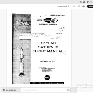 Skylab Saturn IB Flight Manual - PDF DOWNLOAD