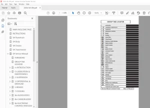 Sprinter 2004 VA Service Manual - PDF DOWNLOAD