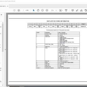 Sprinter 2007 VA Parts Manual - PDF DOWNLOAD