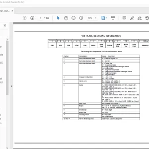 Sprinter 2007 VAN Parts Manual - PDF DOWNLOAD