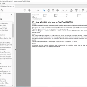 Volvo 5650 BM Articulated Haulers Service Manual - PDF DOWNLOAD