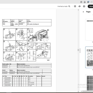 Volvo EC210L Hydraulics Servo Hydraulics Spare Parts Manual - PDF