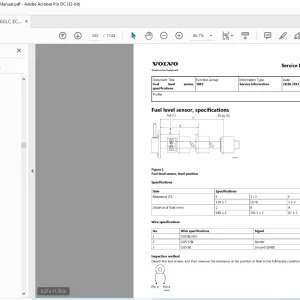 Volvo EC360LC Excavator Shop Manual -PDF DOWNLOAD