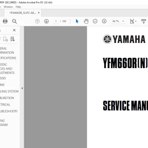 Yamaha 2001 YFM660R9(N) 5LP2-AE1 Service Manual - PDF