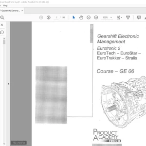 ZF IVECO Eurotronic 2 EuroTech Eurostar EuroTrakker Stralis Gearshift Electronic Manual PDF