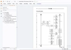 Renault Midlum Euro 3 Wiring Diagrams (Electrical Schematics) – PDF Manual