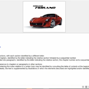 Ferrari 599 Workshop Service Manual – Complete Factory Repair & Maintenance Guide (PDF Download)