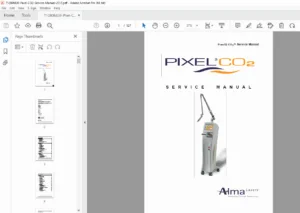 Alma Pixel CO2 Laser Service Manual PDF