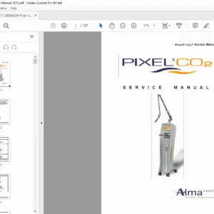 Alma Pixel CO2 Laser Service Manual PDF