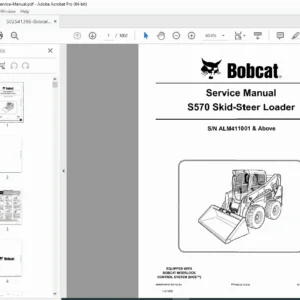 Bobcat S570 Skid-Steer Loader Service Manual – PDF Download