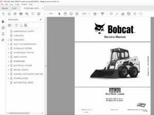 Bobcat S630 Skid-Steer Loader Service Repair Manual – PDF Download