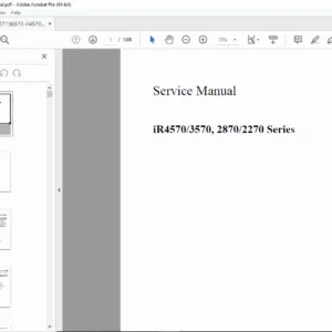 Canon iR4570/3570/2870/2270 Service Manual PDF - DOWNLOAD