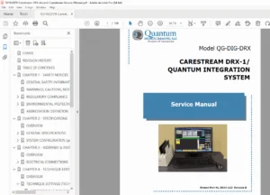 Carestream DRX-Ascend Digital Radiography System Service Manual – PDF