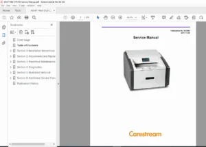 Carestream DRYVIEW 5700 & Trimax TX40 Laser Service Manual – PDF