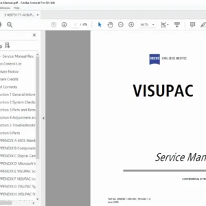 Carl Zeiss VISUPAC Service Manual – VP Series 01/03/05 (PDF Download)