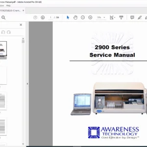 ChemWell 2910 / 2900 Series Analyzer Service Manual