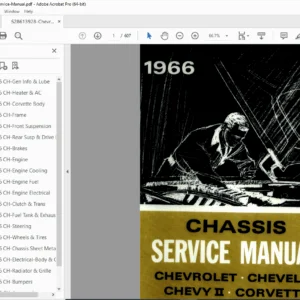 Chevrolet Full Vehicle Line Service Repair Manual – PDF Download