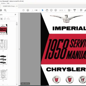 Chrysler 300 / 300C LX Platform Workshop Service Manual – PDF Download
