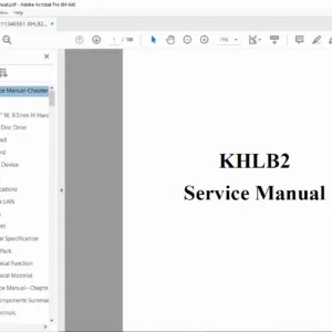 Compal KHLB2 Notebook Service Manual – PDF Download