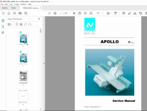 Dräger Apollo 0051 Anesthesia Workstation Service Manual – PDF Download