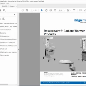 Dräger Resuscitaire Radiant Warmer Service Manual – PDF Download
