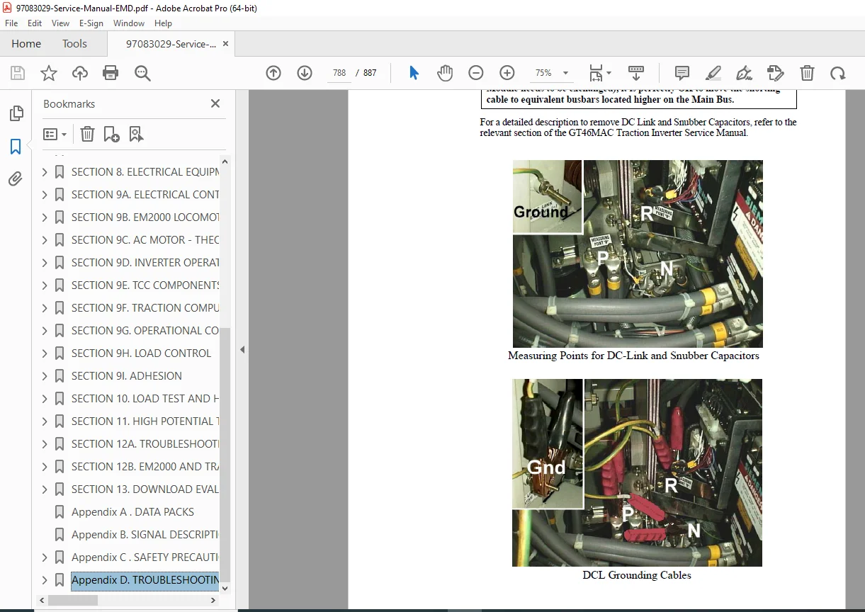 EMD GT46MAC Locomotive Service Manual - PDF DOWNLOAD - Image 2