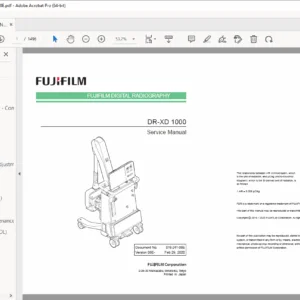 FDR Nano Service Manual PDF – FujiFilm Digital Radiography System