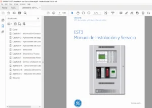 GE Security EST3 Fire Alarm System Installation and Service Manual – PDF