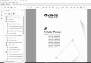 Gree Split AC R32 Series Service Manual – GWH09/12/18/24 Models (PDF)