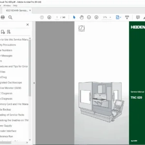 HEIDENHAIN TNC 620 Service Manual – PDF Download