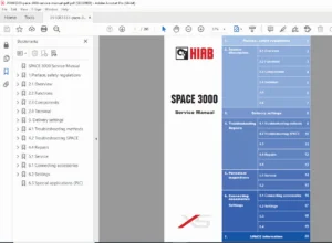 HIAB SPACE 3000 Crane Electronic Safety System Service Manual โ PDF Download