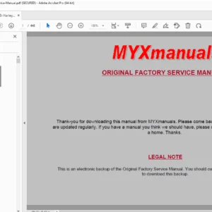 Harley-Davidson VRSCA V-Rod 2003 Service Repair Manual – PDF Download