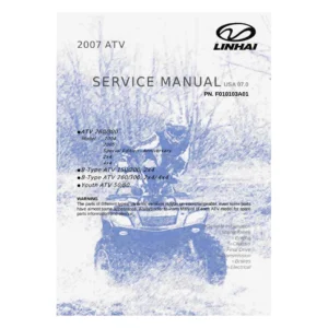 Linhai ATV Engine Service Manual – PDF Download
