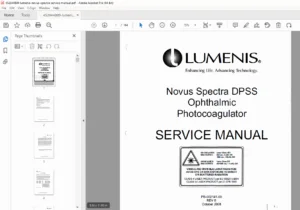 Lumenis Novus Spectra Laser Service Manual PDF