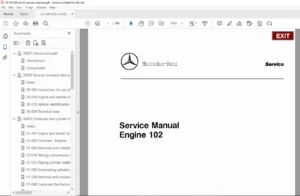 Mercedes-Benz M102 Engine Service Manual 1984–1993 – PDF Download