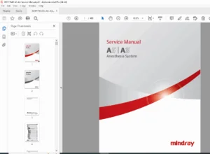 Mindray A5 A3 Anesthesia System Service Manual โ PDF Download