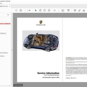 Porsche 911 (991) Carrera / Carrera S Service & Technical Training Manual - PDF